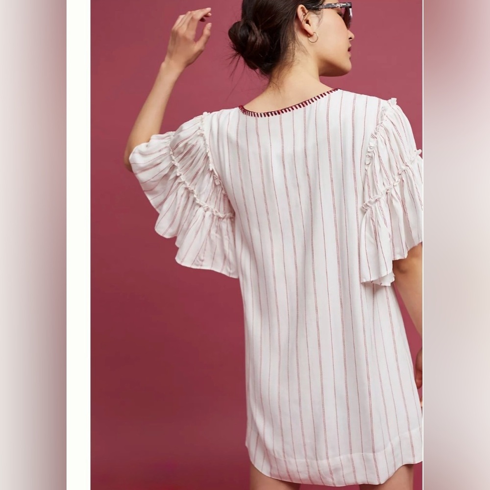 Anthropologie - Ira Tasseled Mini Dress - Picture 6 of 12